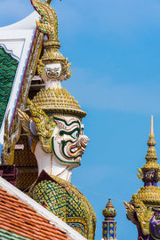 Tempelwächter im Wat Phra Kaeo