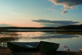 abends am Hossanjarvi