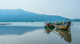 An der Đầm Lập An (Lap An-Lagune, auch An Cu-Lagune oder Lang Co-Lagune)