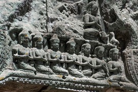 Wandrelief im Ta Prohm