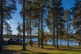 am Nyborgstjärnen in Arvidsjaur