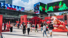 der Parc Paragon vor dem Siam Paragon