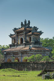 Die Zitadelle von Huế, ein beliebtes Ausflugsziel für die Vietnamesen und ein Muss für Touristen  