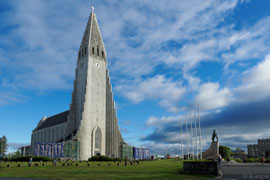 Hallgrímskirkja, das Wahrzeichen von Reykjavik