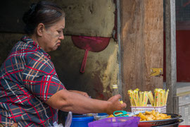 Marktstand in Kalaw