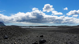 im Sander unter dem Skaftafelsljökull