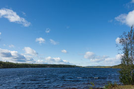 am Umeälven, Västerbottens län, Schweden