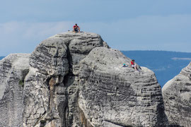 Jketteroaradies Felsenstadt Hruboskalsko im Böhmischen Paradies