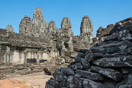 eine von vielen interessanten 'Ecken' in Angkor Thom 