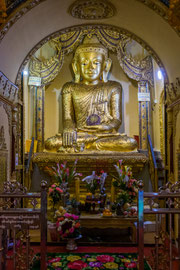 Buddha im Shwe Inn Thein Tempel