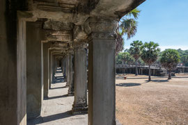 unterwegs in der Tempelanlage von Angkor Wat