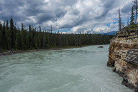 unterhalb der Fälle am Athabasca River 