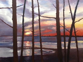 Home And Away  48x36 oil on cradled birch panel. Unframed. $2550. CA