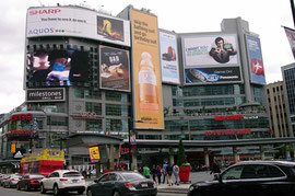 Times Square in Toronto