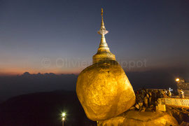 Birmanie - Rocher d'Or / Golden Rock © Olivier Philippot