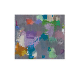 2026, Pigmente und Binder auf Leinwand, 45 x 50 cm