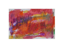 Papillon_26, 2026, Ölpastell auf Karton, 11,5 x 17,5 cm