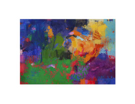 2021, Pigmente und Binder auf Leinwand, 110 x 160 cm