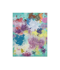 2023, Pigmente und Binder auf Leinwand, 75 x 55 cm