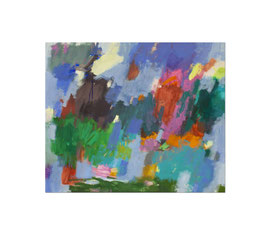 2022, Pigmente und Binder auf Leinwand, 150 x 180 cm