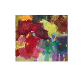 2026, Pigmente und Binder auf Leinwand, 45 x 50 cm