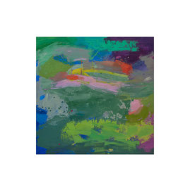 2025, Pigmente und Binder auf Leinwand, 150 x 150 cm