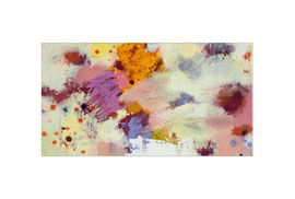 2026, Pigmente und Binder auf Baumwolle, 45 x 84 cm
