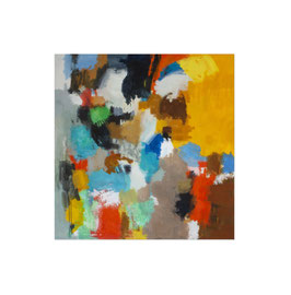 2021, Pigmente und Binder auf Leinwand, 160 x 155 cm