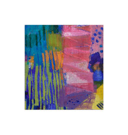 2024, Pigmente und Binder auf Leinwand, 75 x 70 cm