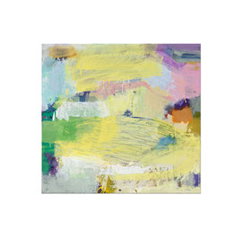2023, Pigmente und Binder auf Leinwand, 80 x 85 cm