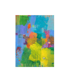 2023, Pigmente und Binder auf Leinwand, 108 x 80 cm