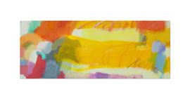 2024, Pigmente und Binder auf Leinwand, 155 x 60 cm
