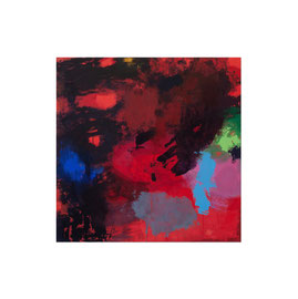 2025, Pigmente und Binder auf Leinwand, 150 x 150 cm