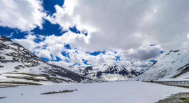 Norwegen,  Romsdahler Alpen, vor Abstieg Trollstigen,  03.06.2017