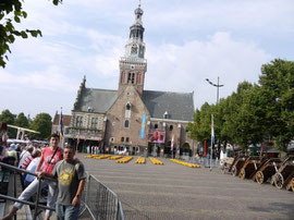 El mercat del formatge a Alkmaar