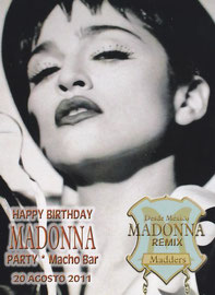 HAPPY BIRTHDAY MADONNA 20 AGOSTO 2011