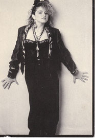 MADONNA BW124 BLEU/TR7S GROSSE ECRITURE