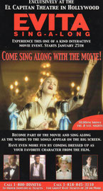 EVITA SING A LONG