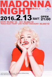 MADONNA NIGHT 2016.2.13