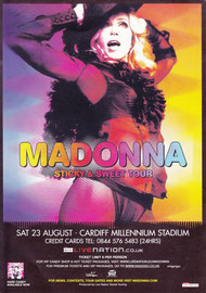MADONNA STICKY AND SWEET TOUR CARDIFF