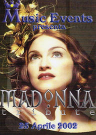 MADONNA TRIBUTE 25 APRILE 2002