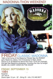 MADONNA-THON WEEKEND