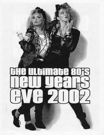 THE ULTIMATE 80'S NEW YEARS EVE 2002