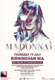 MDNA BIRMINGHAM NIA