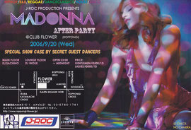 MADONNA AFTER PARTY 2006/9/20