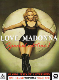 LOVE MADONNA SABADO 16/08