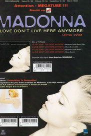 MADONNA LOVE DON'T LIVE HERE ANYMORE
