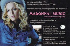 MADONNA MUSIC GLEECLUB
