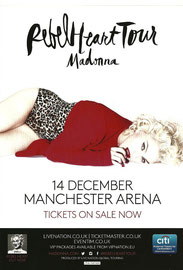 REBEL HEART TOUR MANCHESTER ARENA