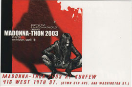 MADONNA-THON 2003